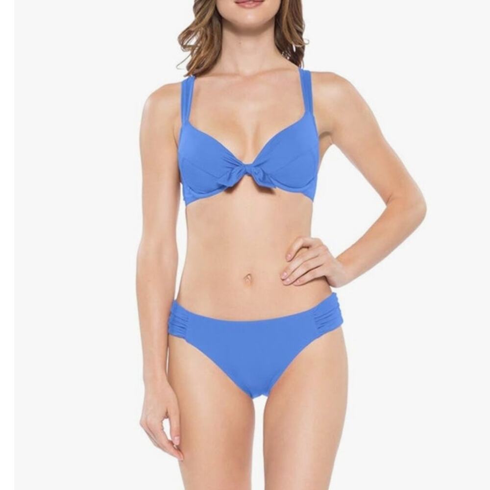 Becca Color Code Blue Bikini Bottom Size M Medium NWT